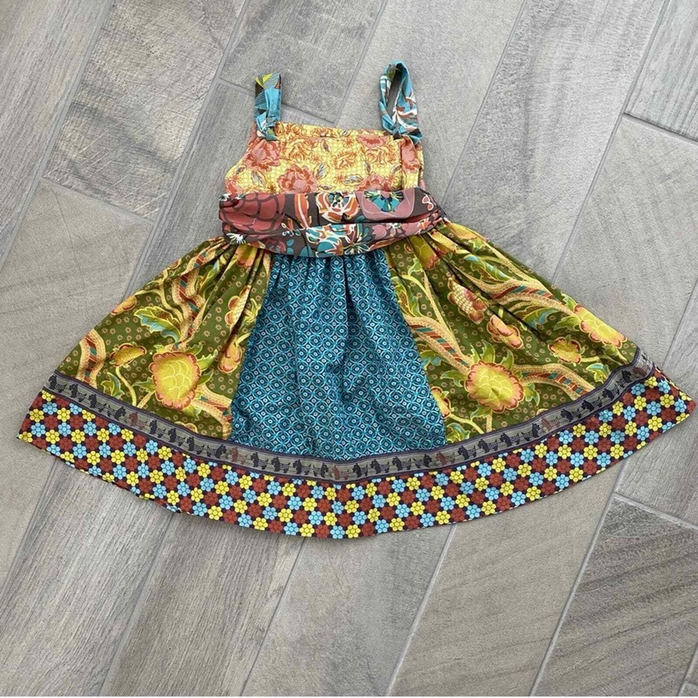 SCOTTIE DOG Matilda Jane You and Me Scottie Dog Knot dress